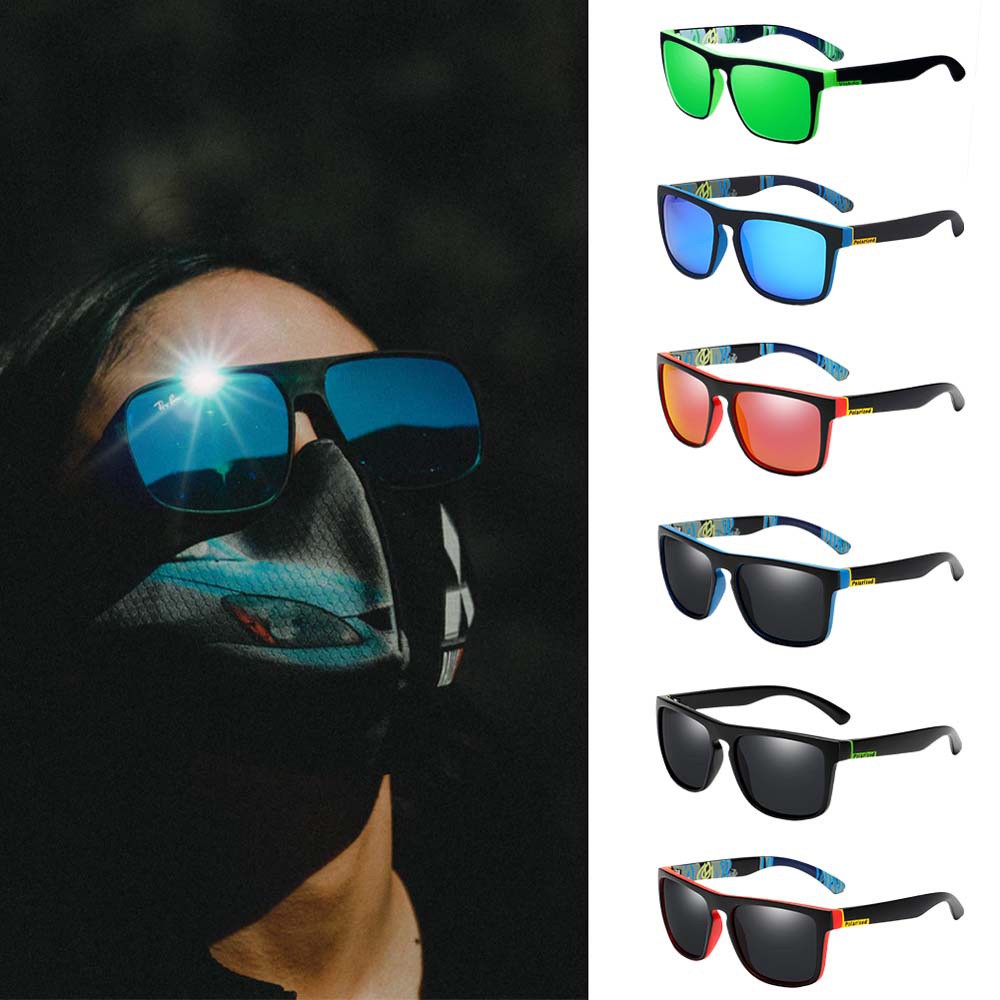 TOBIE UV400 Cycling Eyewear Camping Bike Sun Glasses Polarized Sunglasses Women UV Protection Cycling  Sunglasses Classic Fishing Sports Riding Protection Goggles