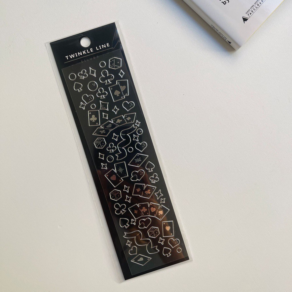 Sticker Trong Suốt Dán Trang Trí