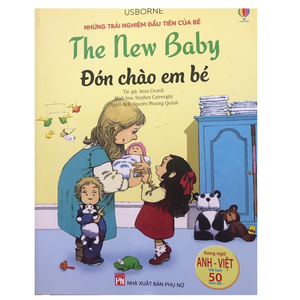 Sách - Những trải nghiệm đầu tiên của bé - The New Baby