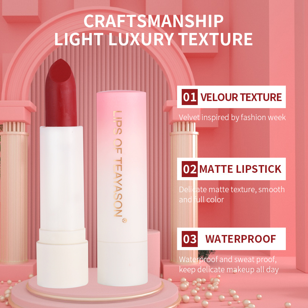 son lì TEAYASON mềm mịn như velvet lipstick