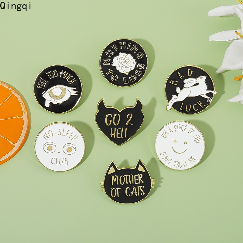 Ghim cài áo cài áo MISS ZOE phong cách mèo hoạt hình xinh xắn xắn