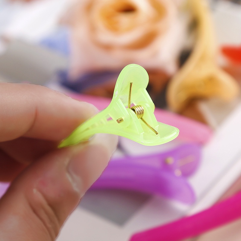 1 Kẹp Tóc Màu Sắc Hỗn Hợp Thời Trang Cho Nữ