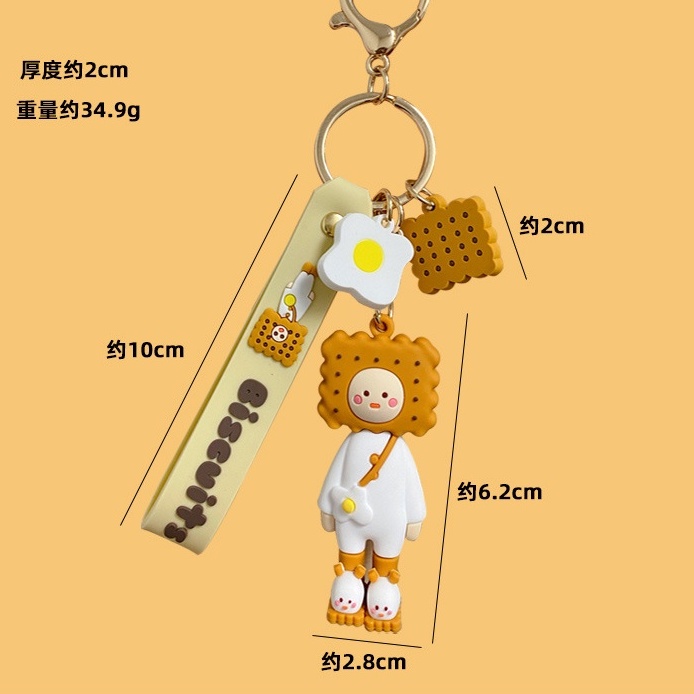 Móc Khóa Hình Đồ Ăn Xinh Xắn Đáng Yêu