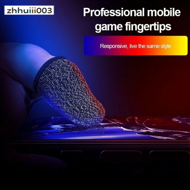 1 Cặp Bọc Ngón Tay Chơi Game Pubg Siêu Mỏng Thoáng Khí