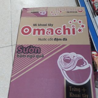 Mì Omachi bò, sườn