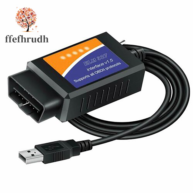 Đầu Đọc Mã Bluetooth Elm 327 USB V1.5 Cho Máy Quét ELM327 OBD2