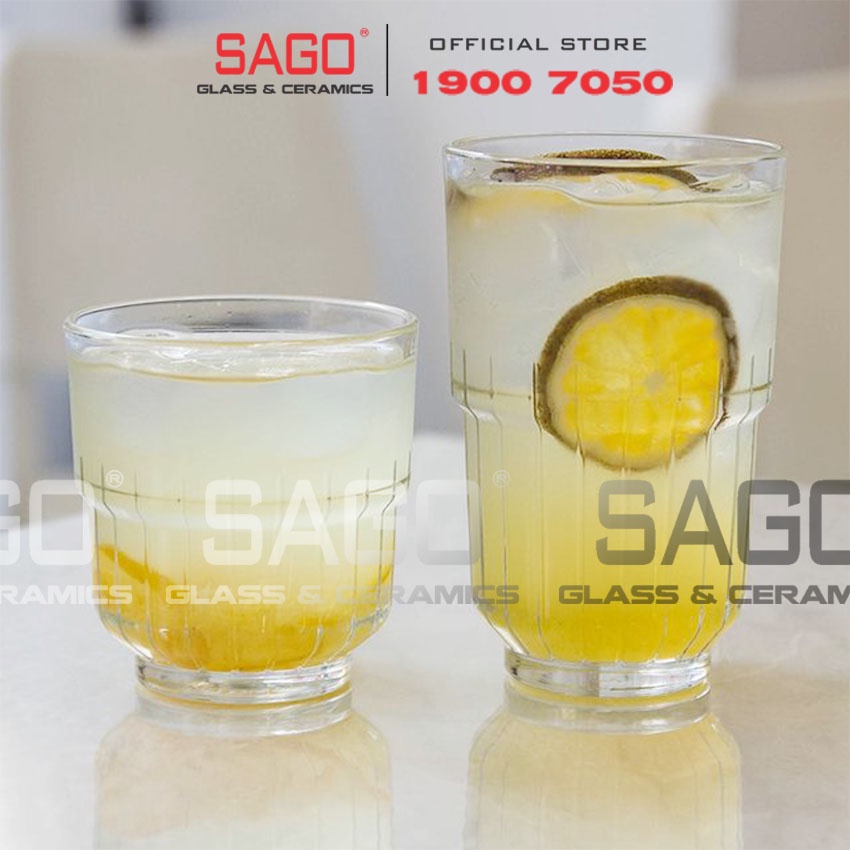 Ly Thủy Tinh Cường Lực TarQ Rock 266ml | LIB.16077 , Thủy Tinh Cao Cấp