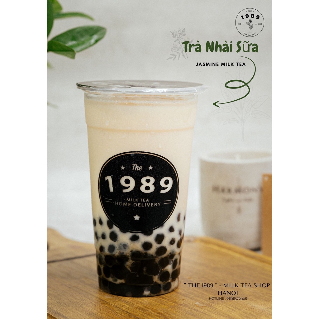Trà Nhài Sữa " The 1989 " ( Set lớn pha 8 - 10 ly )