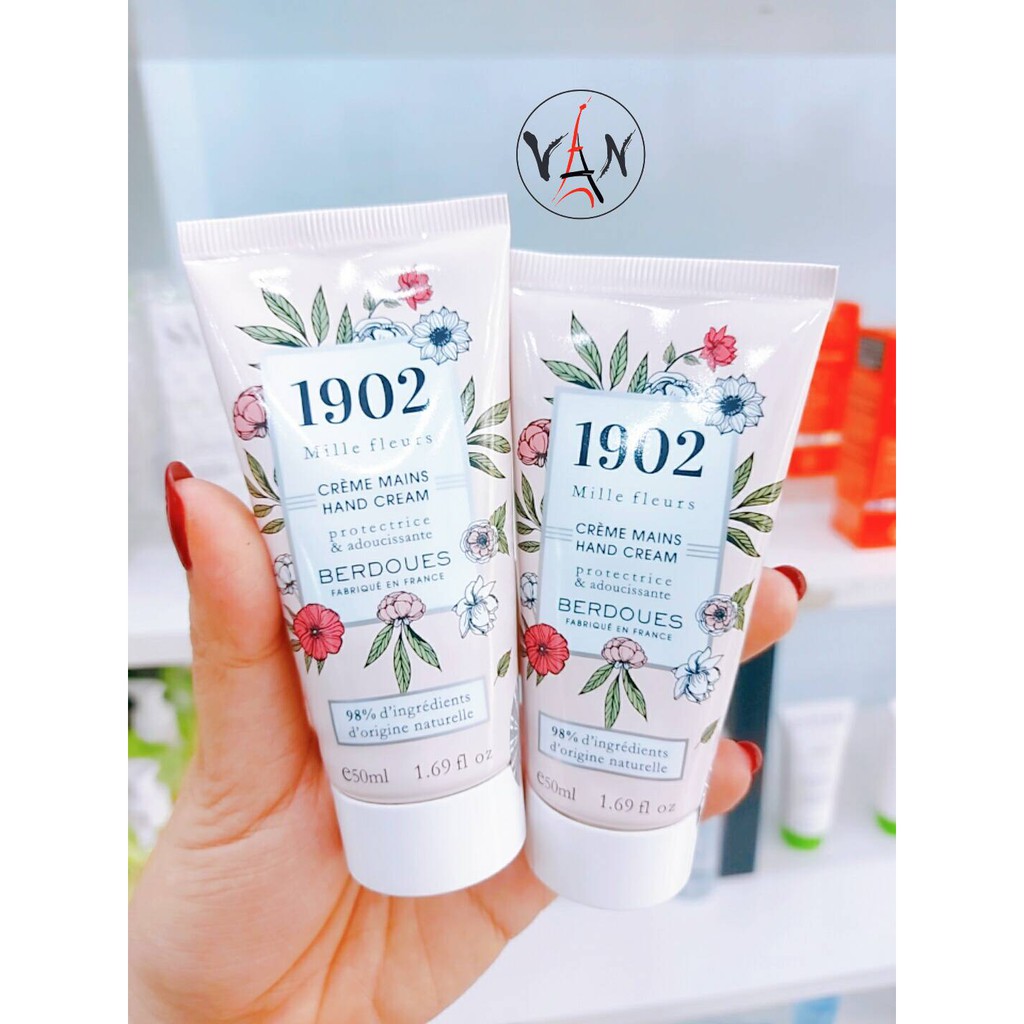 Kem dưỡng tay hương nước hoa Berdoues 1902 mille fleurs hands cream 50ml | BigBuy360 - bigbuy360.vn