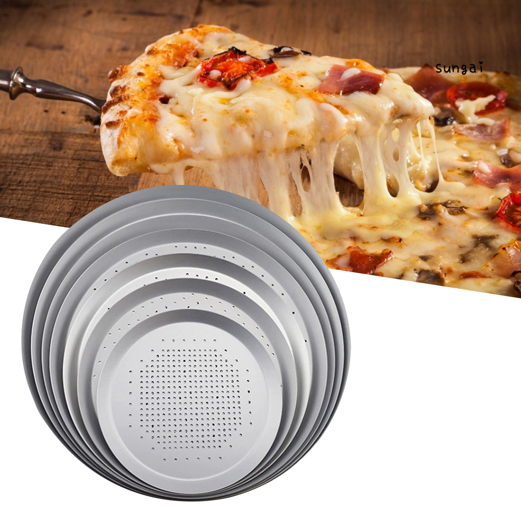Khay bằng hợp kim nhôm thân thiện với môi trường tiện dụng khi nướng bánh pizza
