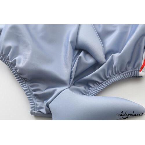 Kpa-2pcs Tập Đi Bé Gái Bé Trai Đồ Bơi Cá Mập Trang Phục Đồ Bơi Bikini Bộ Đi Biển