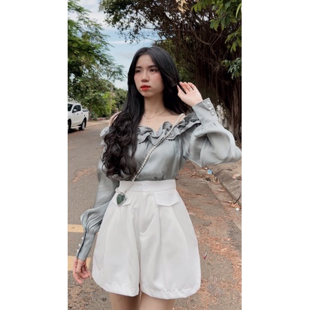 SET TRỄ VAI+SHORT PHỒNG