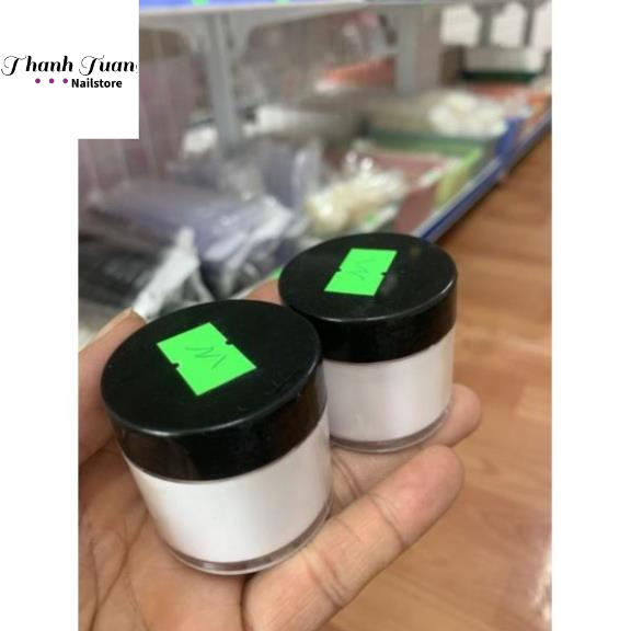 Bột nail đắp móng clear, trắng, hồng hũ 100g  - Phụ kiện đồ nail