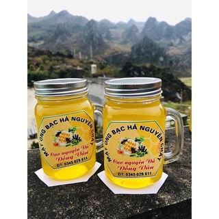 mật ong bạc hà nguyên chất
