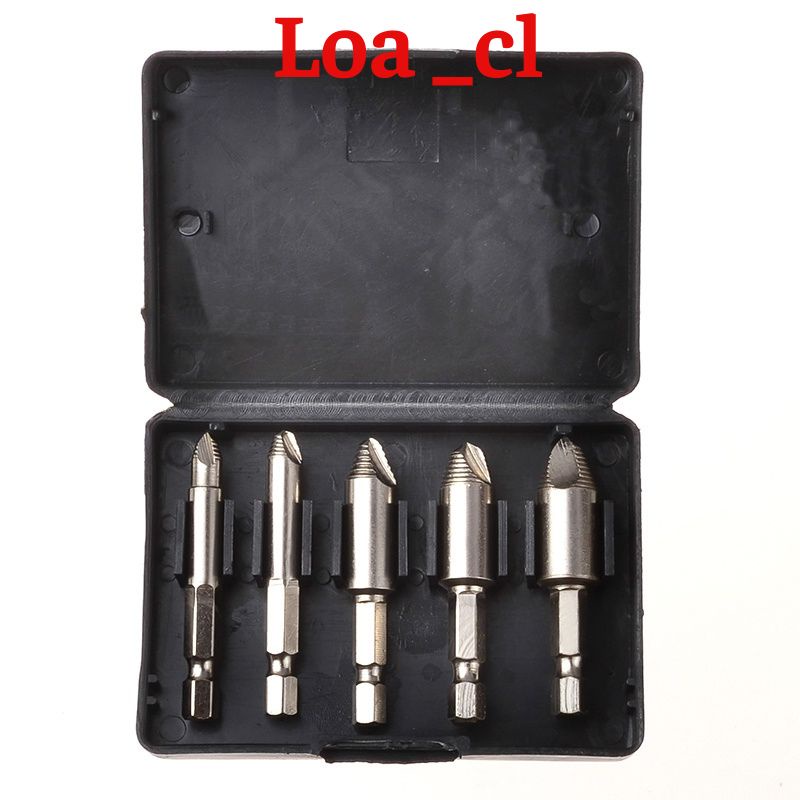 🔊Bộ dụng cụ bằng thép tháo gỡ ốc vít bu lông gãy 5 cây đa năng