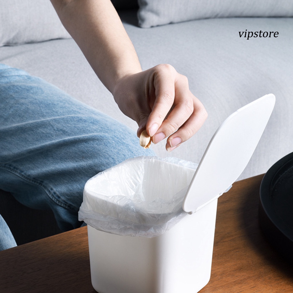 Giá Đỡ Thùng Rác Mini Để Bàn Phong Cách Bắc Âu