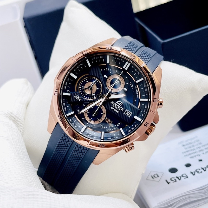Đồng hồ nam dây cao su chính hãng CASIO EDIFICE EFA-556PC-2A