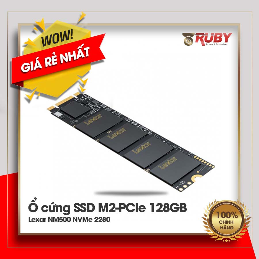Ổ cứng SSD M2-PCIe 128GB Lexar NM500 NVMe 2280