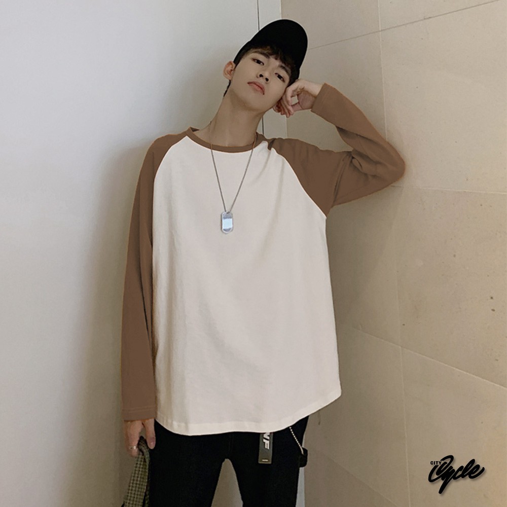[Mã SKAMCLU7 giảm 10% Tối Đa 50K đơn 0Đ] Áo thun nam nữ dài tay Raglan - Áo thun dài tay Unisex form rộng Local Brand | BigBuy360 - bigbuy360.vn