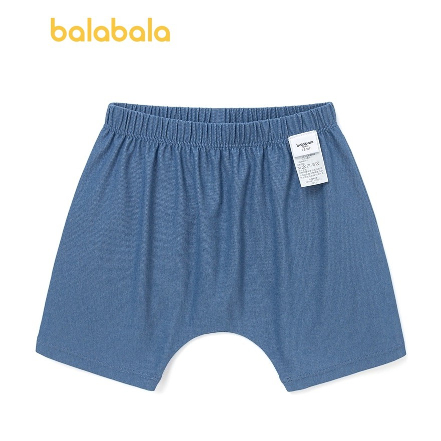 (0-3 tuổi) Quần sooc bé trai hãng BALABALA màu ghi xám 200221110201 hoặc xanh
