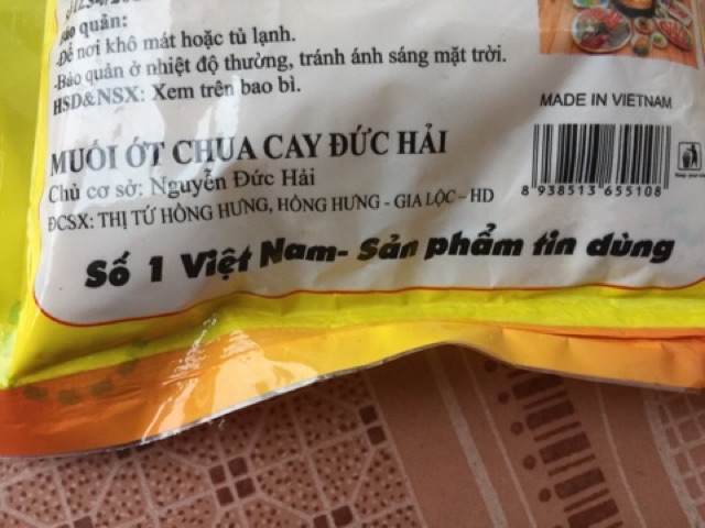 SÚP HẢO HẢO CHUA CAY CHÍNH HÃNG 1KG