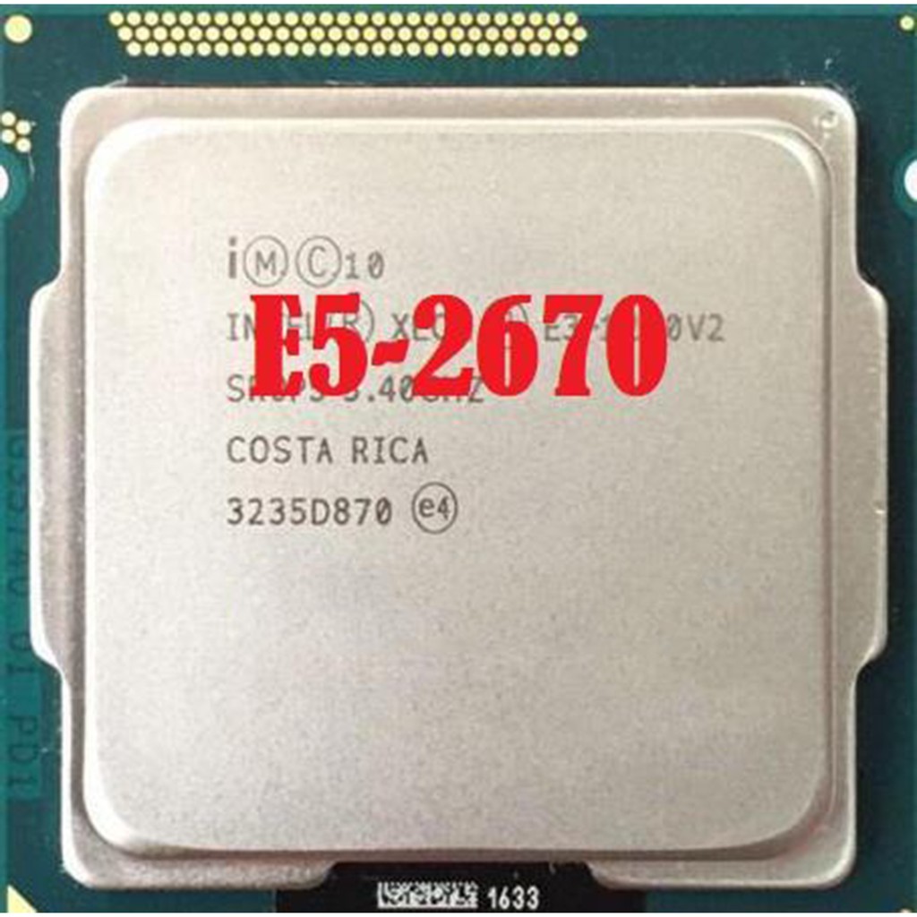 Intel Xeon E5 2670 V1 Socket FCLGA2011 Giá rẻ.