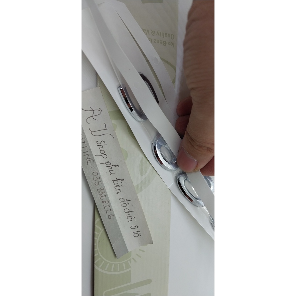 Miếng Dán Chữ S480 S580 S680 Bằng ABS Trang Trí Xe Hơi Mercedes Benz