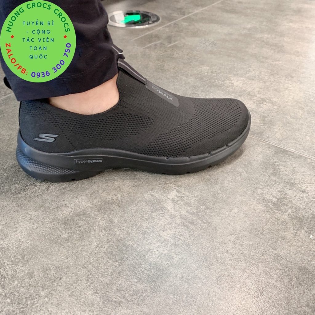 GIÀY THỂ THAO SKECHERS GOWALK 6 MÀU ĐEN FULL