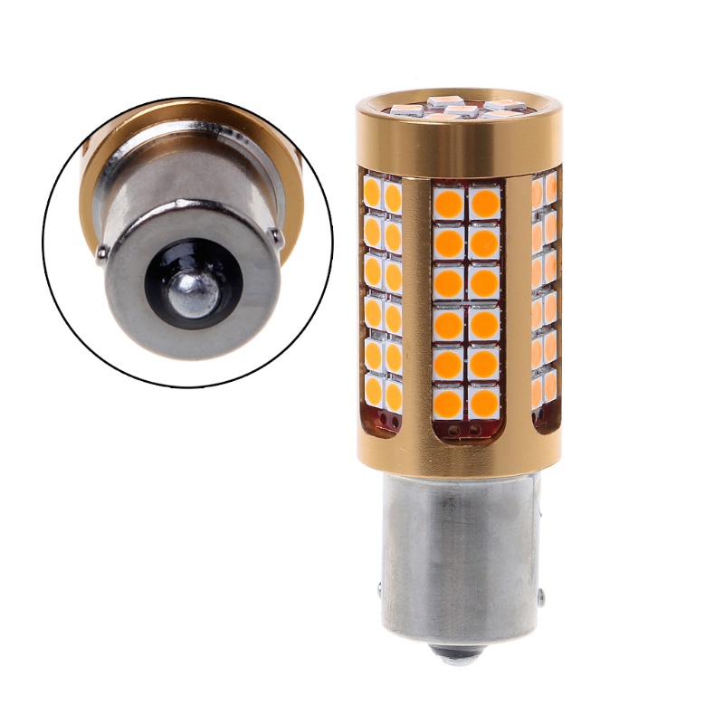 Bóng Đèn Phanh Xe QJ DC 12V BAU15S 3030 78LED Không Thấm Nước