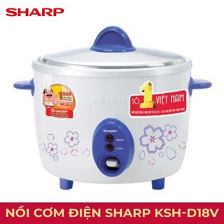 (Chỉ giao HCM) Nồi cơm điện SHARP 1.8 lít KSH-D18V