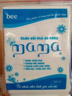 Khăn vải khô đa năng 240 tờ