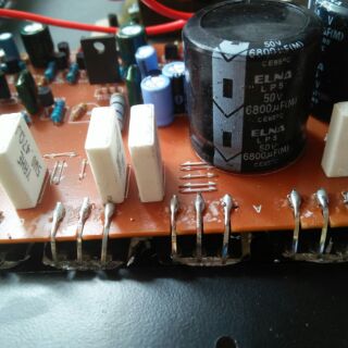 Mạch loa Sub 4 sò cho loa 4 tấc