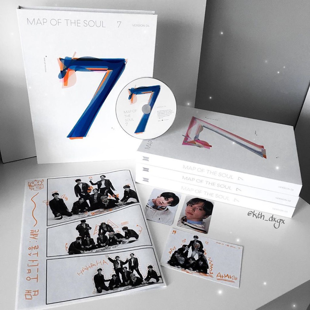 [ FREE GIFT ] ALBUM BTS MOST 7 + POSTER NGUYÊN SEAL