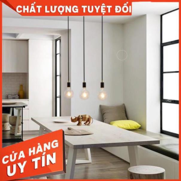 [Giá Rẻ - Uy Tín]  Dây đui đèn thả trần dài 1m đui E27