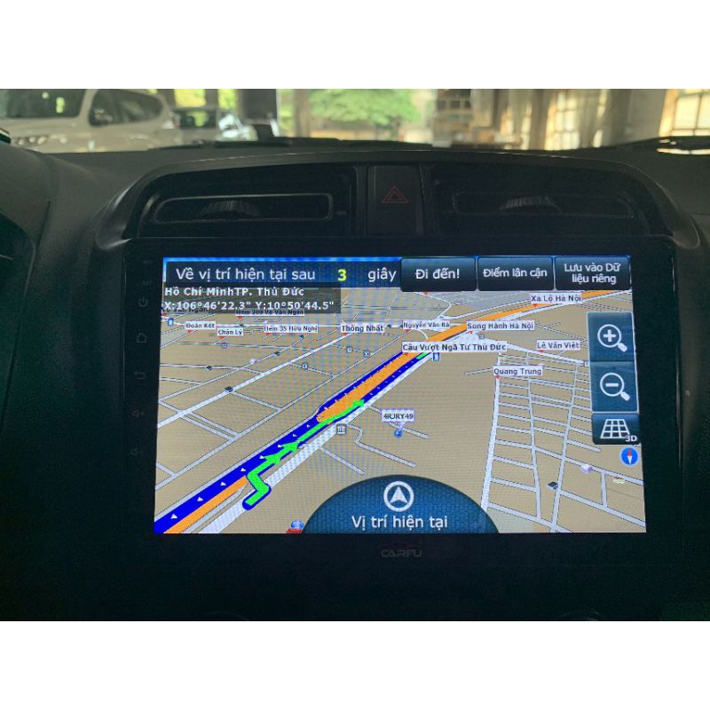 Màn hình Android tích hợp camera 360 toàn cảnh siêu nét Carfu G63/ G63s cấu hình khủng