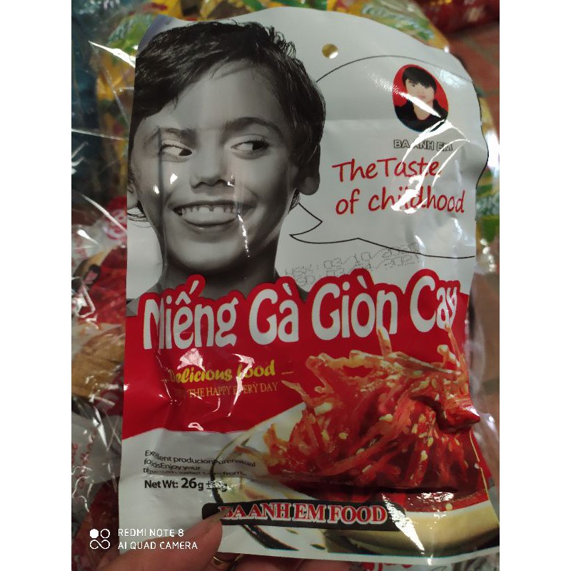 Combo 12 gói miếng gà giòn cay ngon