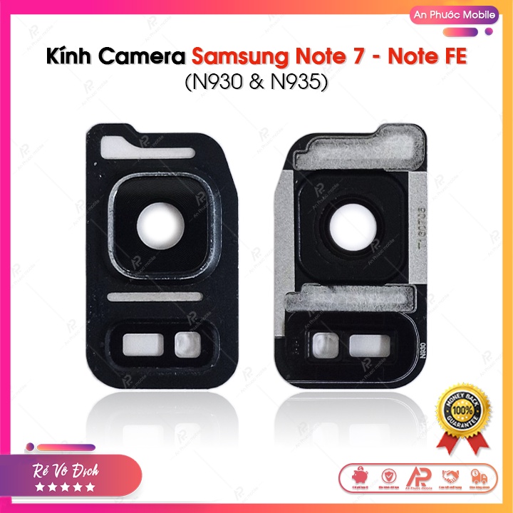 Kính Camera Samsung Note 7 / Note FE (N930 & N935) - Kính Cam Sau Điện Thoại Samsung Galaxy Zin Bóc Máy