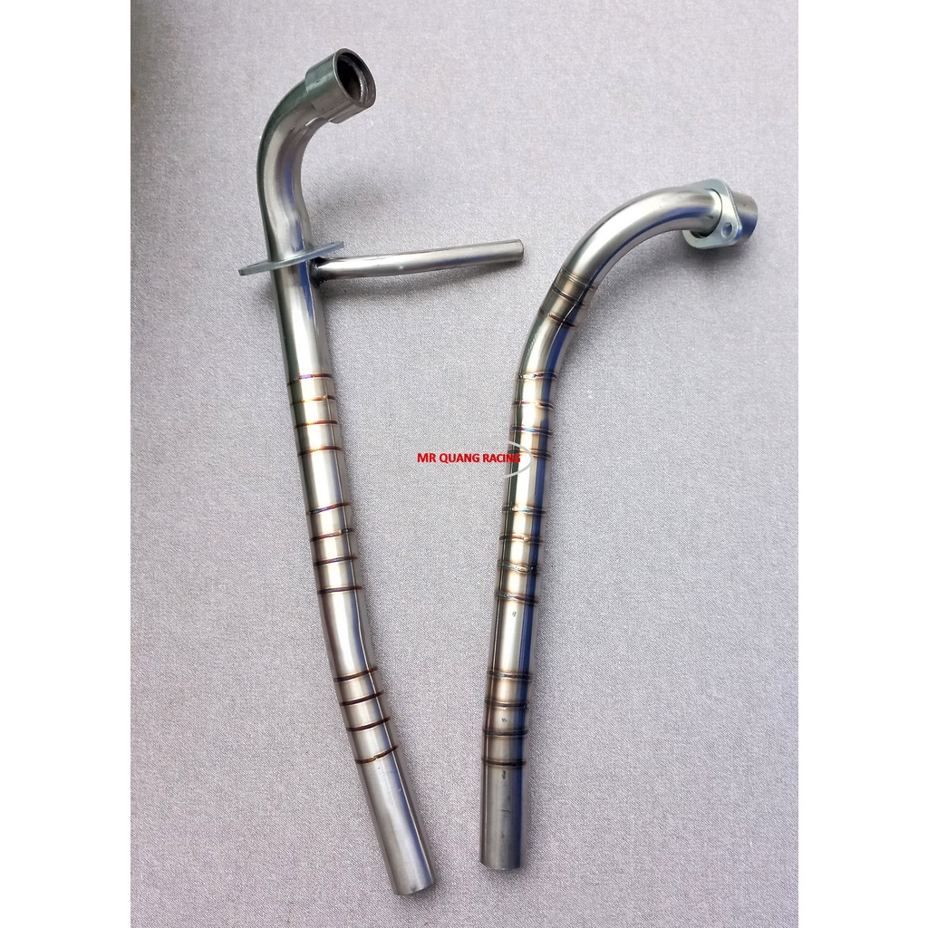 Cổ pô Sirius XC inox 304 mối hàng titan gắn pô zin