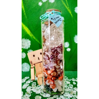 Lọ Đá Vụn Phong Thủy Lục Giác