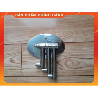 Móc áo 3 chia inox SUS 304 (móc 3 chấu inox)