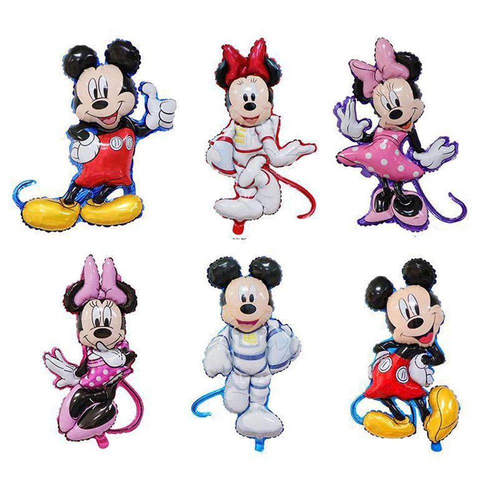 Bong Bóng Cao Su Latex Hình Chuột Mickey Dễ Thương Trang Trí Nhà Cửa / Tiệc Tùng