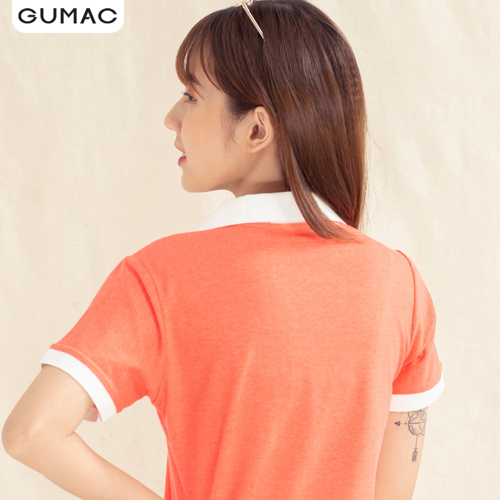 [Mã WAGU12 giảm 20% tối đa 50k đơn 150k] Đầm polo nẹp xẻ V DA1008 GUMAC | BigBuy360 - bigbuy360.vn
