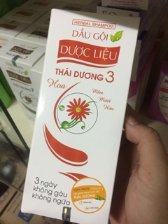 Dầu gội dược liệu THÁI DƯƠNG 3