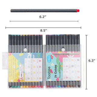Set 24 bút màu dạ quang