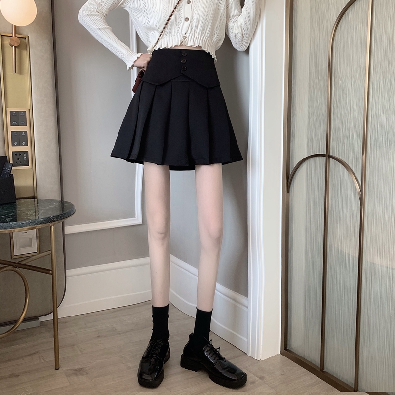 Chân Váy Nữ Lưng Cao Xếp Ly Thời Trang Hàn | BigBuy360 - bigbuy360.vn