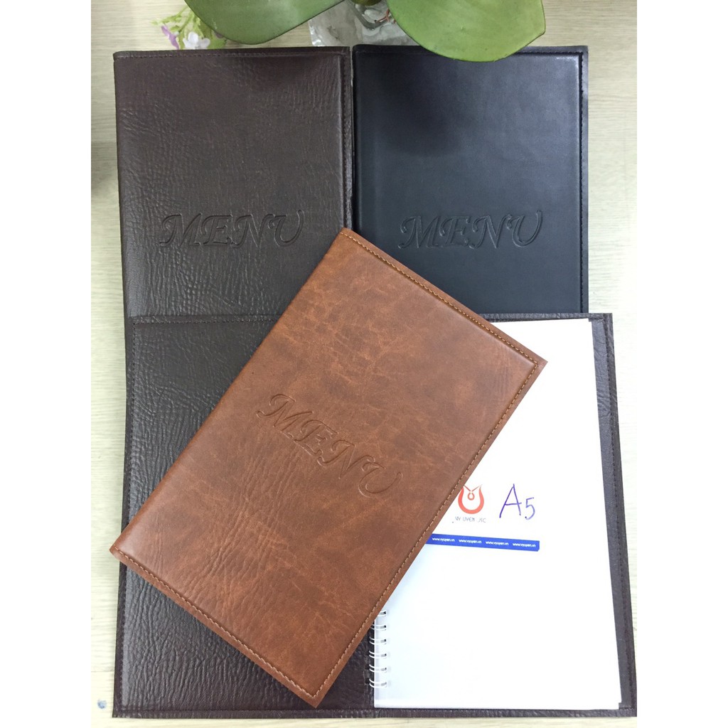 Menu A5 bằng da vyuyen