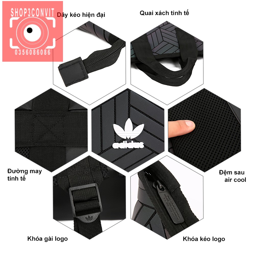 Balo 3D  Roll Top 2019