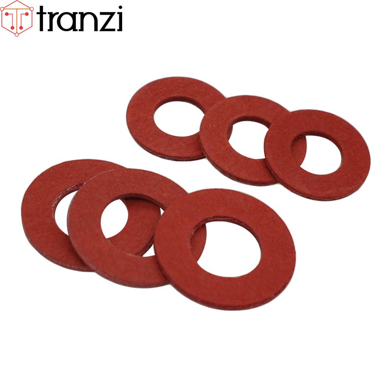 Long đen phẳng giấy thép đỏ cách điện chịu nhiệt M3 M4 M5 M6 M8 M10 M12