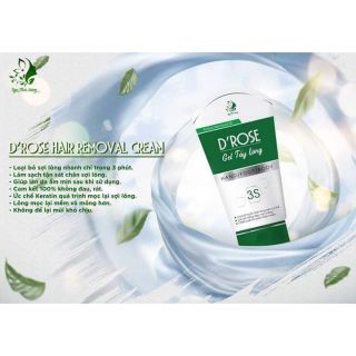 {CHÍNH HÃNG } Gel Tẩy lông D'ROSE 3S NGỌC THIÊN HƯƠNG