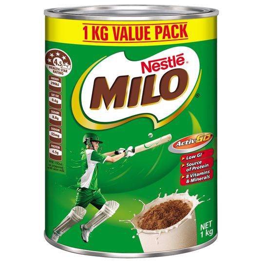 [ÚC] SỮA BỘT MILO NỘI ĐỊA ÚC LON 1KG